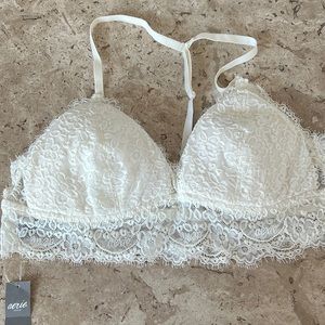 Aerie Lace Racerback Bralette NWT SZ L